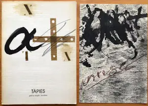 Antoni Tapies - 12 Items - 3 Orig. Lithographies - Boek Sevilla - Cat. Barcelona + 10 Ephemera kopen? Bied vanaf 60!