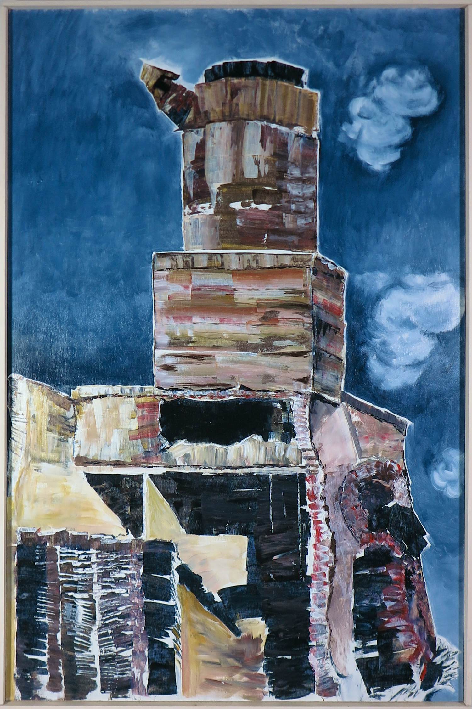 Sophie Mellema - Acryl op paneel, Zonder titel - Ingelijst (Zeer groot) kopen? Bied vanaf 100!