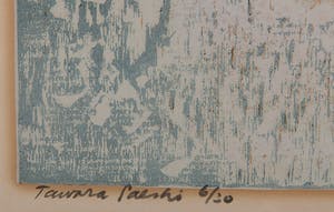 Flip van der Burgt - Tawara Gaeshi (Judoka III) - 6/30 - 1964 - zeefdruk op papier kopen? Bied vanaf 20!