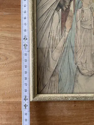 Jan Toorop - Maria met kind en gebedsgangers kopen? Bied vanaf 25!