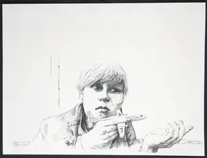 Herman Damen - Pentekening, MF-104 kopen? Bied vanaf 1!