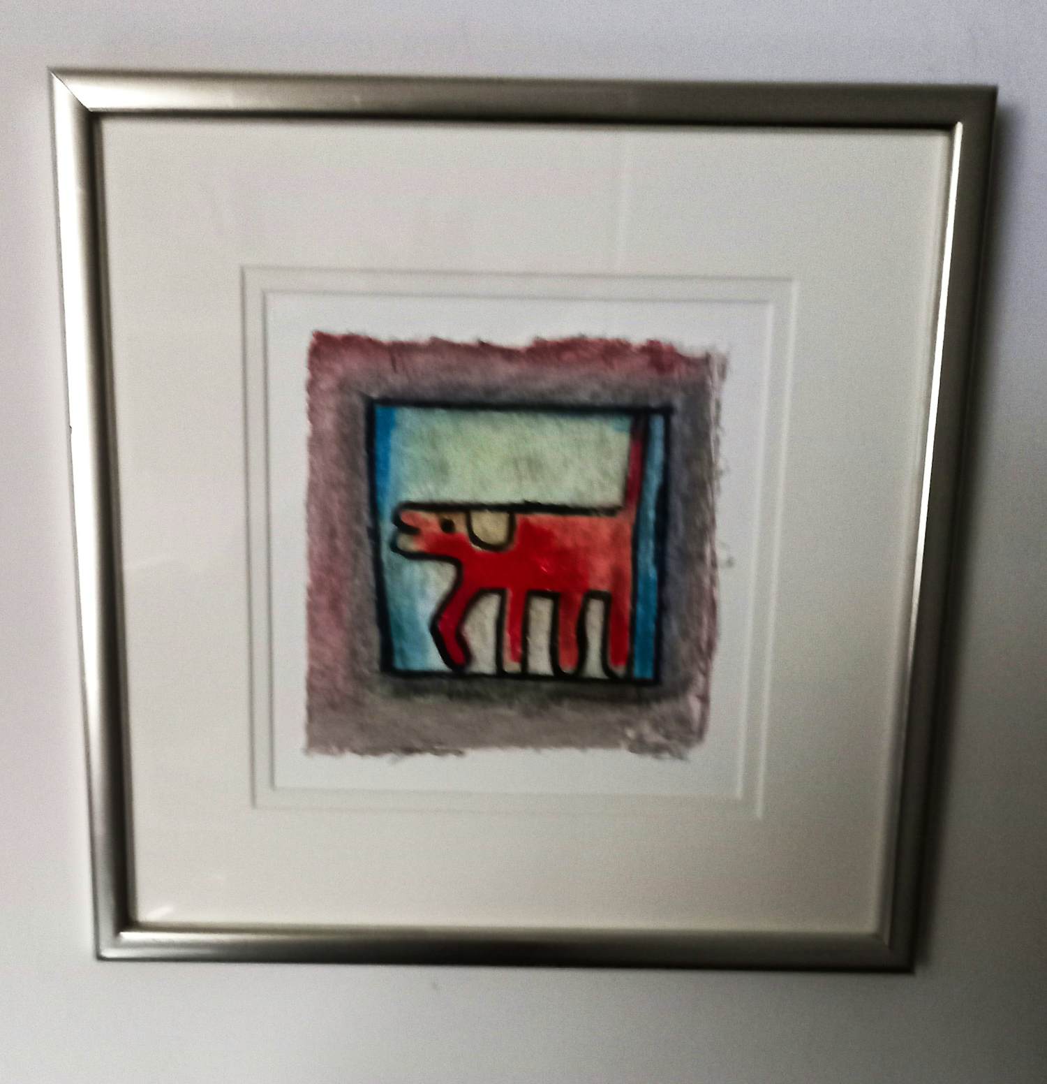 Hans Innemee - 'Looking Left' (mooi gelijst) kopen? Bied vanaf 195!