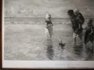 Jozef Israëls - Kinderen der zee. Groot! kopen? Bied vanaf 199!