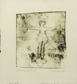 Anton Heyboer - zonder titel maar met lijst kopen? Bied vanaf 225!