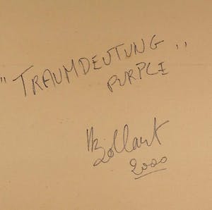 Jan Bollaert - Gemengde techniek op board, Traumdeuting Purple (Groot) kopen? Bied vanaf 100!