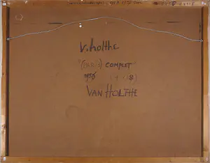 Jan van Holthe - Olieverf op board, Paris Complet - Ingelijst (Groot) kopen? Bied vanaf 100!