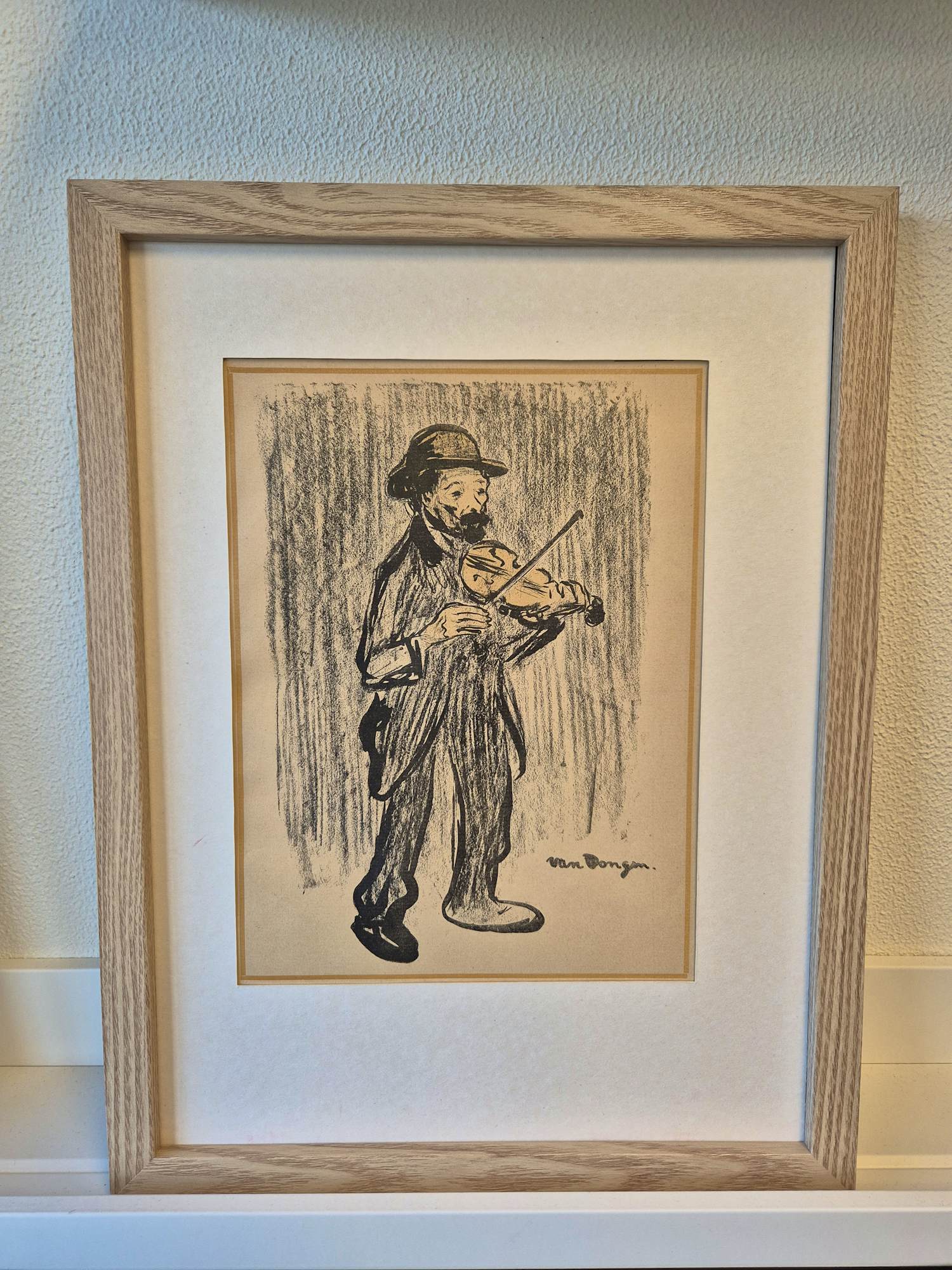 Kees van Dongen - Een hongerige man bespeelt de viool kopen? Bied vanaf 60!