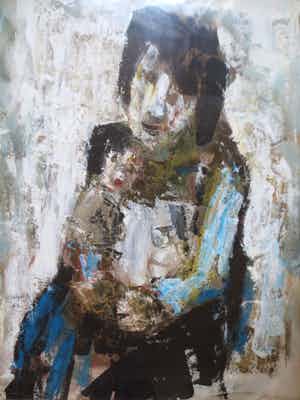 Sjef van Schaijk - Moeder en Kind 1964 verkocht voor € 350!