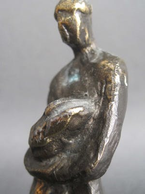 Brons (Onbekend) - Persoon met dieren kopen? Bied vanaf 30!