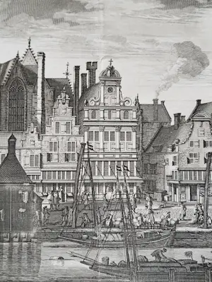 Caspar Commelin - Amsterdam, Nieuwezijds Kapel - C Commelin - 1693 kopen? Bied vanaf 50!