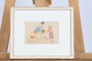 Willy Sluiter - Spelende kinderen kopen? Bied vanaf 750!