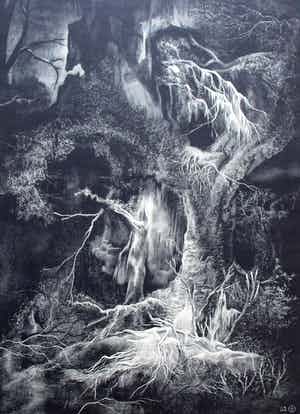 Aart van Dobbenburgh - Litho: Vriendschap - 1952 verkocht voor € 55!