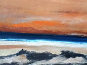 Paul Permeke - 'zonsondergang aan zee' kopen? Bied vanaf 895!