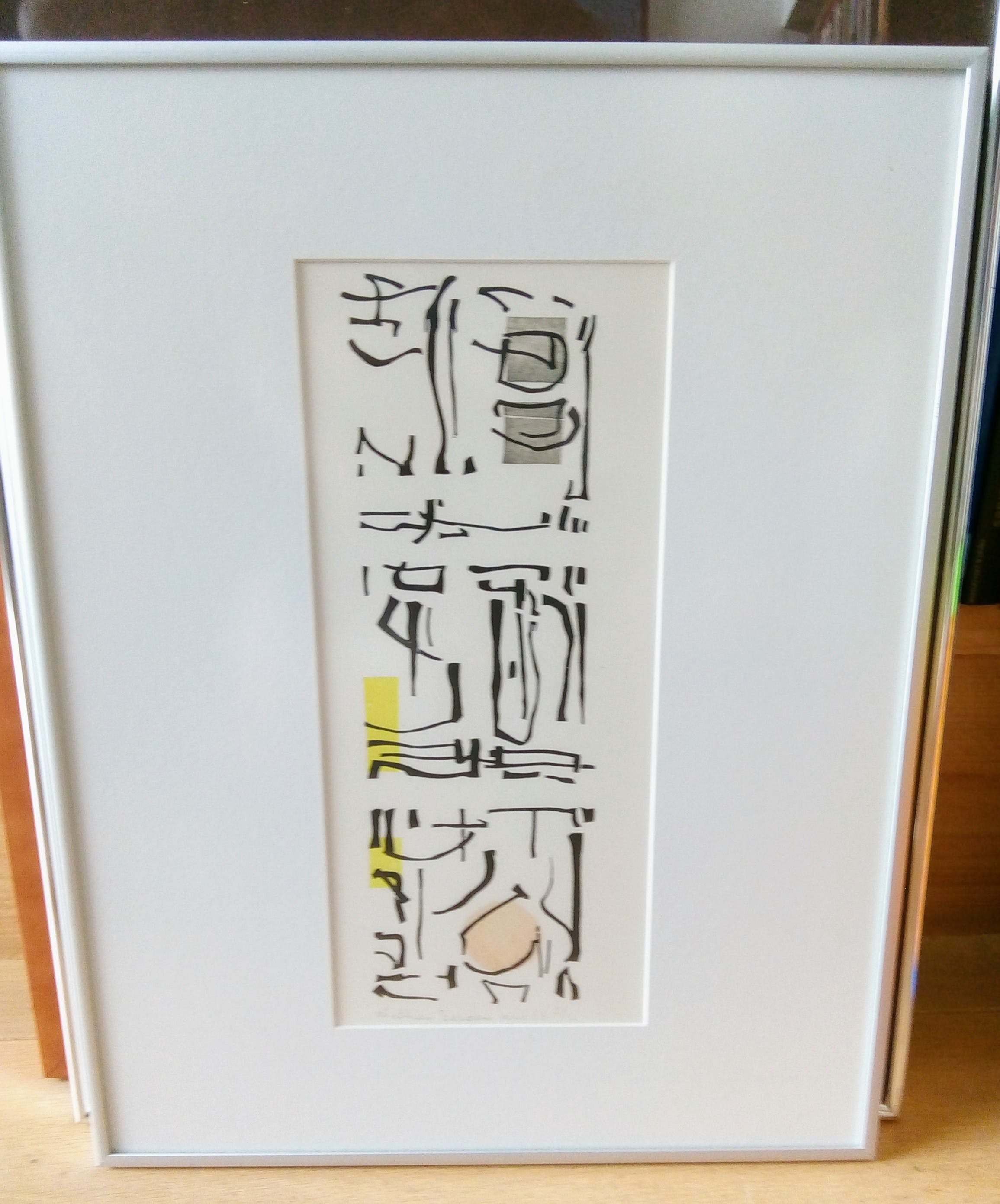 Mathieu Berden - Z.T. uit 1986 - GESIGNEERD EN INGELIJST kopen? Bied vanaf 1!