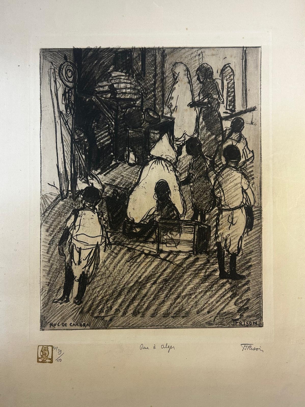 AcheterJehan Frison - Rue A Alger? Enchérissez de 55!