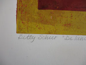 Betty Scheer - "De Lunch" 42/70 kopen? Bied vanaf 70!