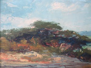 Sujatno Koempoel - Indonesie Landschap werkers op rijstvelden. kopen? Bied vanaf 160!