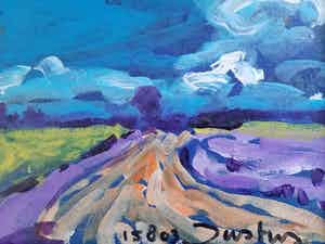 Justus Donker - Gronings landschap verkocht voor € 50!