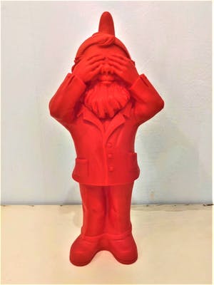 Ottmar Horl - See Nothing kabouter (rood) kopen? Bied vanaf 1!