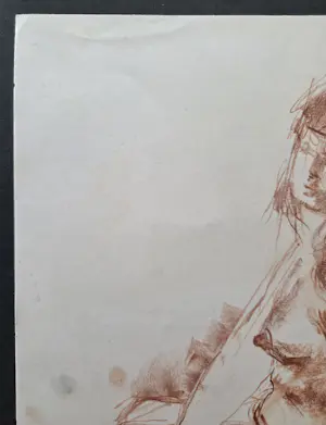 AcheterTheo Beerendonk - Naakt. Portret vrouw. Roodkrijt.? Enchérissez de 59!