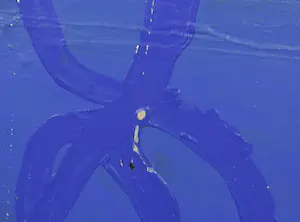 Adalbert Fässler - Gemengde techniek op doek, Zonder titel - Ingelijst kopen? Bied vanaf 1!