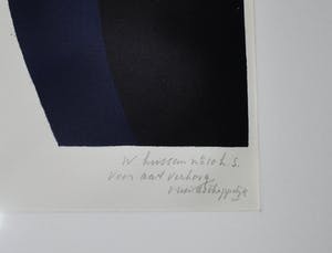 Willem Hussem - Abstract (met opdracht) kopen? Bied vanaf 200!
