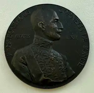 Buy Oswald Wenckebach - bronzen penning | 'Jonkheer Mr. B.C. de Jonge' | 1937 (PENNINGKUNST)? Bid from 80!