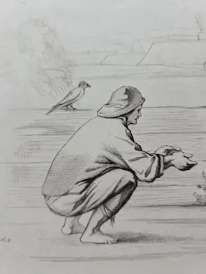 Jozef Israëls - Vissersfamilie. kopen? Bied vanaf 20!