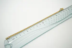 50 - Elegante 14krt gouden bi-color dames armband - gourmette schakel kopen? Bied vanaf 200!