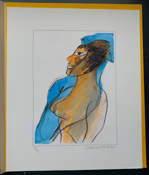 AcheterCorneille - Piezogravure (Piezo grafiek) 2002(uniek handgesigneerd!)? Enchérissez de 150!