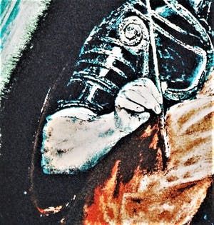 Niet of onleesbaar gesigneerd - gesigneerde E.A. kleurenlitho [Salvador Dali?] kopen? Bied vanaf 1!