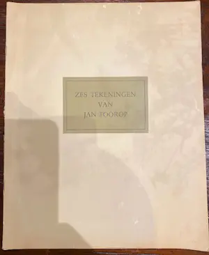 Jan Toorop - Vada Map: Zes tekeningen van Jan Toorop kopen? Bied vanaf 110!