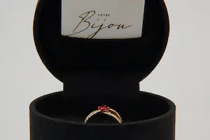 51 - Exclusieve geel 9karaats ring met diamant ca. 0.35crt kopen? Bied vanaf 280!