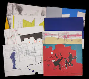 Constant - & Arthur C. Caspari, Colofon van 9 litho's en verhaal in 10 delen! "Labyrismen" kopen? Bied vanaf 1000!