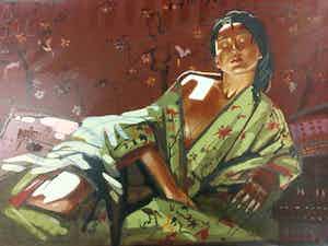 Nico Vrielink - Kleurenzeefdruk CLAIR OBSCUR handgesigneerd verkocht voor € 149!