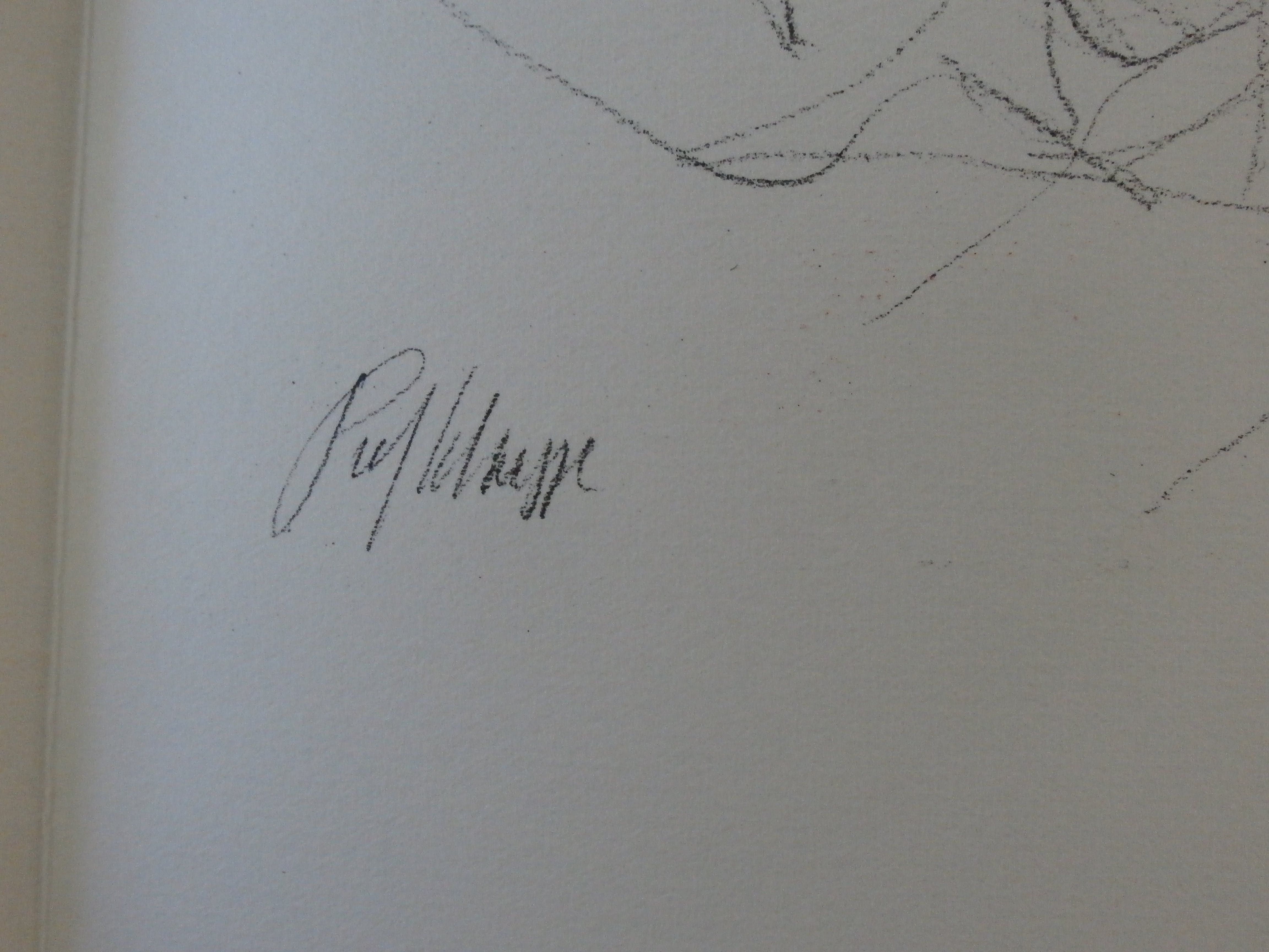 Piet Klaasse - tekening en litho : Nick Vollebregt Jazzcafé Laren - 1982 kopen? Bied vanaf 75!