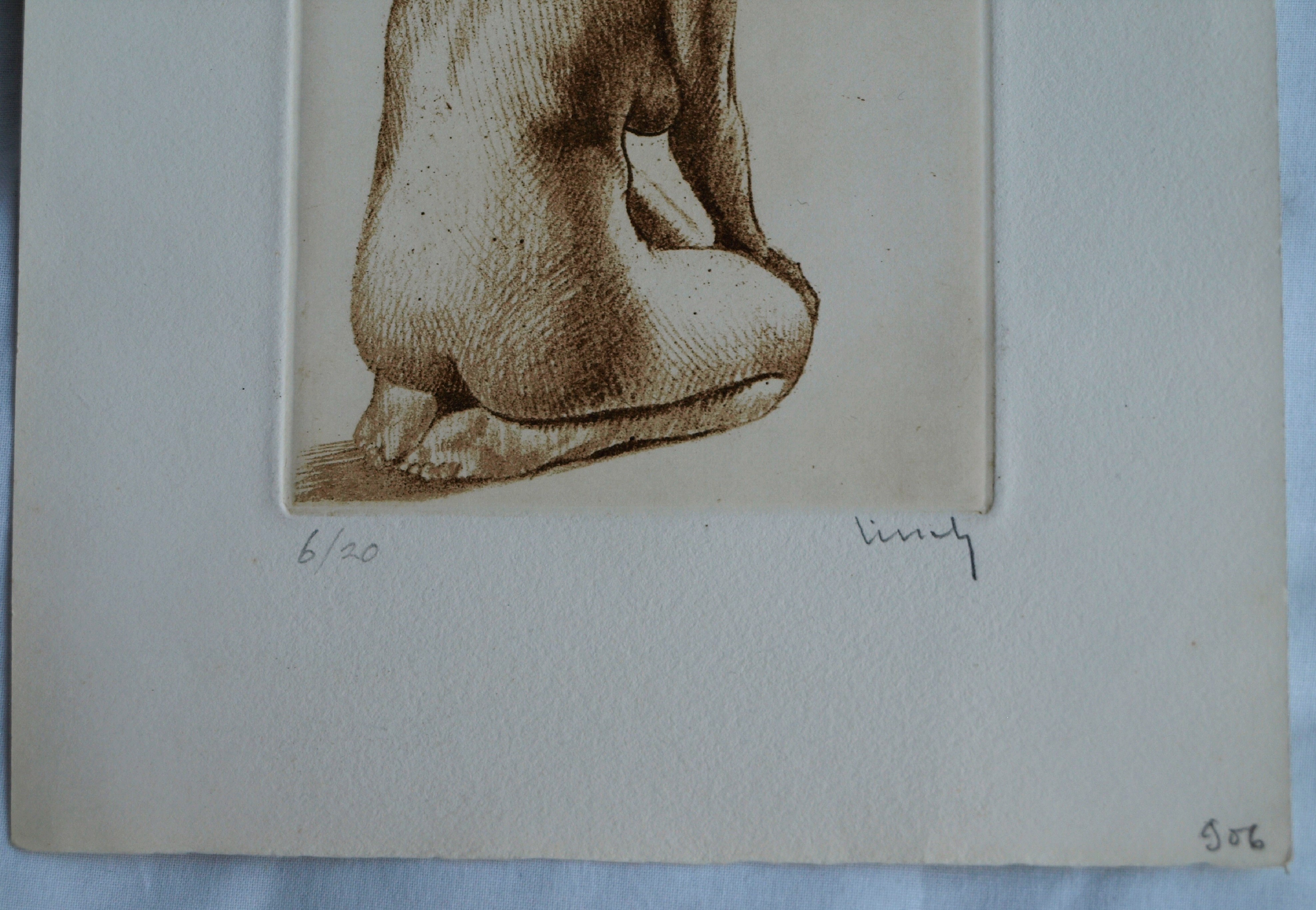 Roger Hebbelinck - Ets , Vrouw 2 – ca 1960 kopen? Bied vanaf 15!