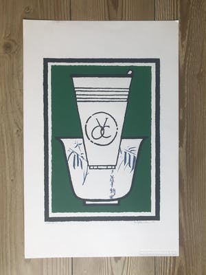 Heinz Falke - zeefdruk kopen? Bied vanaf 20!
