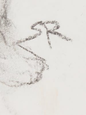 Jan Sluijters (jr.) - Tekening, Staand naakt kopen? Bied vanaf 60!