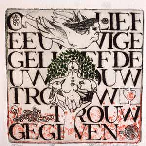 Michel van Overbeeke - IX ' O lief....' verkocht voor € 45!