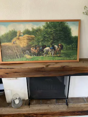 Jac Arend - Getreideernte mit Pferden kopen? Bied vanaf 250!