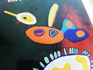 Menno Baars - Grote zeefdruk/Litho kopen? Bied vanaf 50!