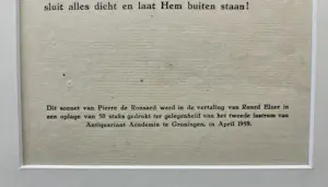 Ruurd Elzer - Druk. Lezende man. kopen? Bied vanaf 20!