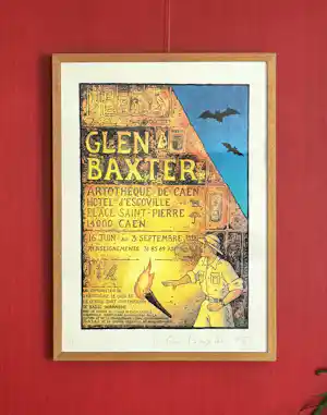 Glen Baxter - Artothéque de Caen ‘95 A/P - compleet met boekjes verkocht voor € 80!