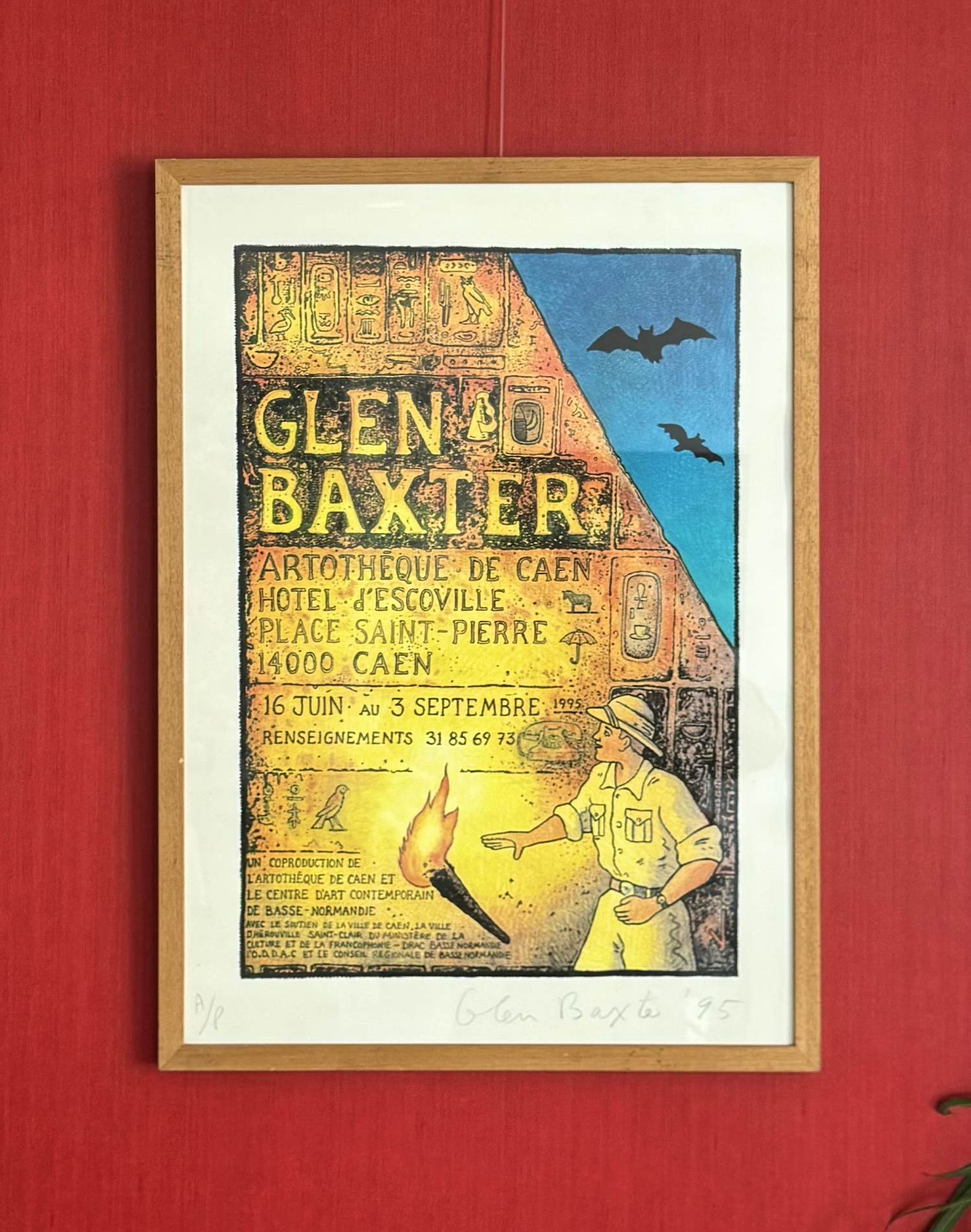 Glen Baxter - Artothéque de Caen ‘95 A/P - compleet met boekjes verkocht voor € 80!