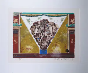 Gerti Bierenbroodspot - Zeefdruk, Fresco - Ingelijst (Groot) kopen? Bied vanaf 1!