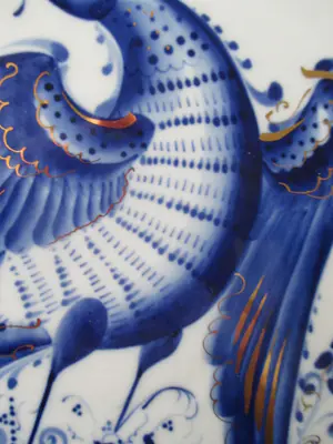 Niet of onleesbaar gesigneerd - Russische wandbord - Gzhel kopen? Bied vanaf 10!