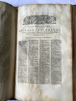 Antiquarisch Boek - BIBLIA, de gantsche H. Schrifture. kopen? Bied vanaf 500!