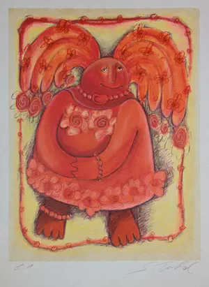 Sabine Tuchel - vrouw artist proof kopen? Bied vanaf 39!