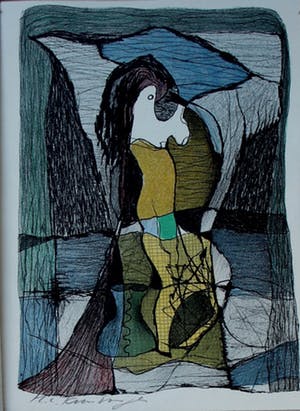 Harry van Kruiningen - 8 kleuren litho's: Het lied van Heer Halewijn kopen? Bied vanaf 295!